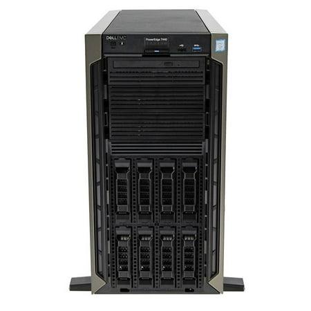 Used Dell PowerEdge T440 8 x 3.5  Hot Plug 2x Silver 4208 Eight Core 2.1Ghz 384GB RAM 2x 2TB SAS H330 2x PSU