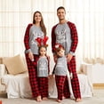 thumbnail image 4 of Conjunto De Pijamas Navideños Para Padres E Hijos Trajes Familiares A Juego A Cuadros (Mamá L) Tmvgtek Bebé, 4 of 9