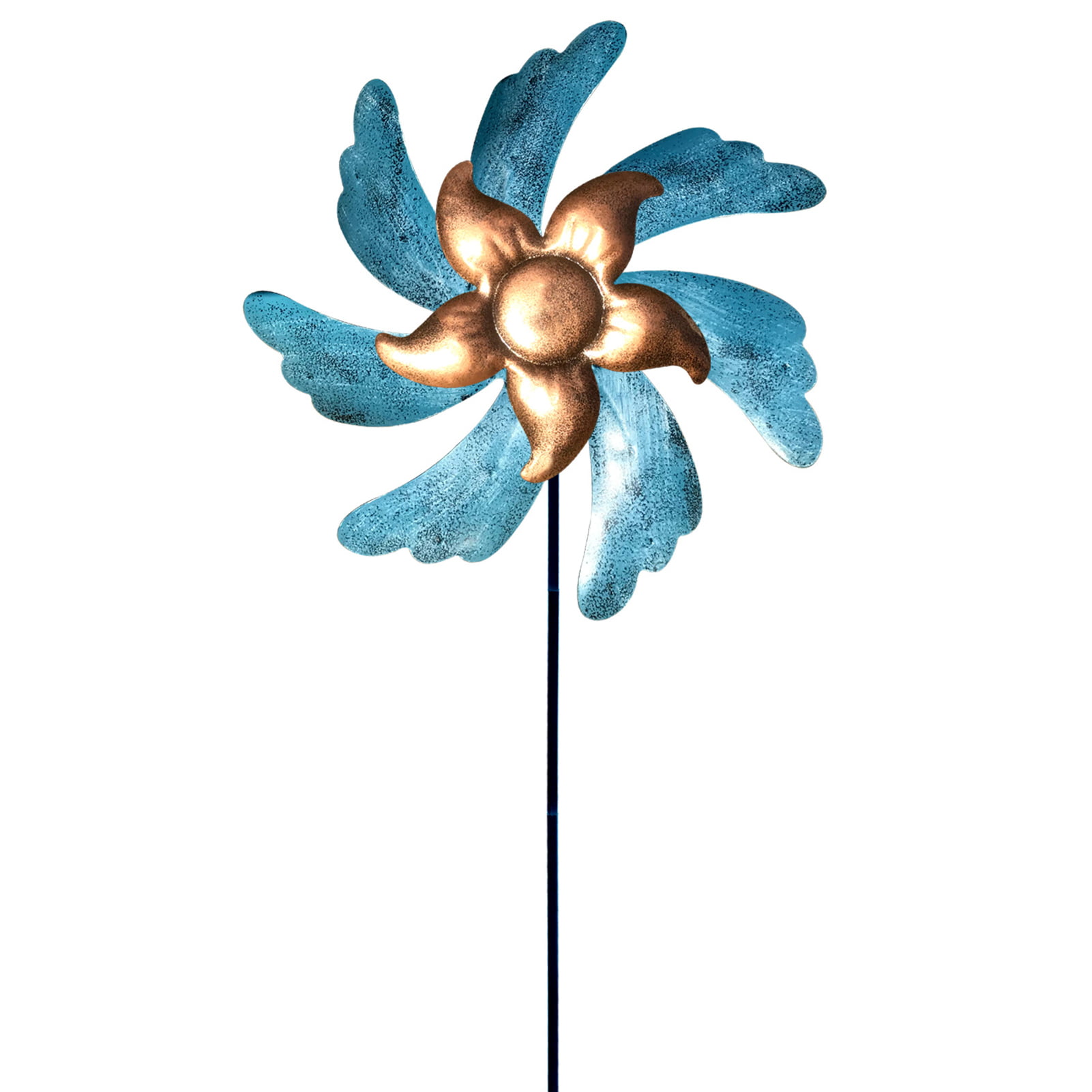 Details about   Iron Wind Spinner Anti-rust Lawn Windmill Patio Decoration Ornament Arts 