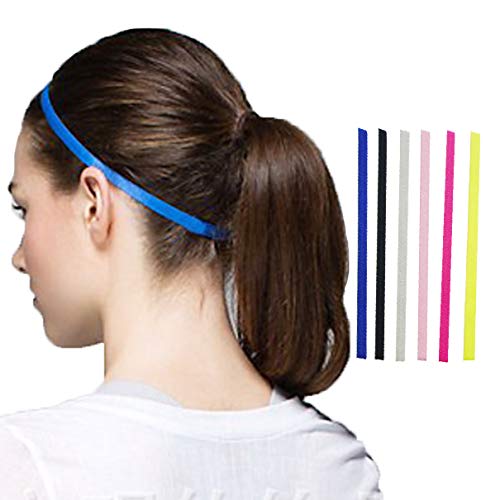 Pack of 12 Assorted Sports Gym Stretchy Plain Hairband Headband Alice Style 8 cm 
