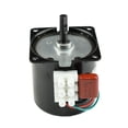 thumbnail image 3 of CHANCS Permanent Magnet Motor 60KTYZ AC 110V 2.5-3RPM CW/CCW Synchronous Gear Motor with Motor Bracket Support Fixed Base, 3 of 7