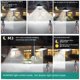 thumbnail image 4 of Single Heads Solar Pendant Lights Remote Control Indoor Outdoor Shed Lamp Led Hanging for Storage Room Porch Garden, 4 of 5