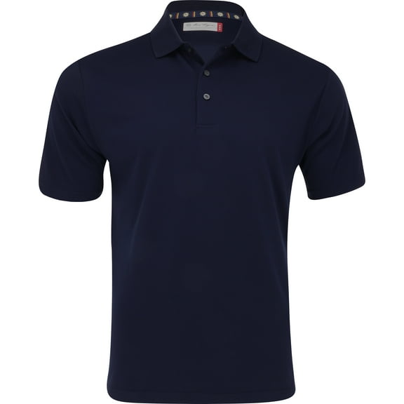 Ben Hogan Solid Ottoman Textured Peacoat Shirt Men 3XL