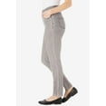 thumbnail image 3 of Woman Within Plus Size Tall  Pull-On Straight-Leg Gap-Free Stretch Denim Jeans, 3 of 6
