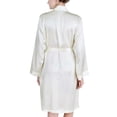 thumbnail image 3 of Women's Silk Sleepwear 100% Silk Robe, 3 of 10