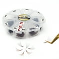 thumbnail image 3 of Mixed Brown Color Lashes 8D - 1000 Premade Volume Fans, 0.07mm Thickness. Eyelash Extensions. Handmade!, 3 of 5
