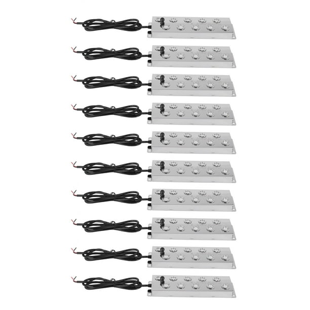 10X Humidificador de Vaporizador de Niebla Ultrasónico de 10 Cabezales Humidificador de Aire Aeromist de Efecto Invernadero Humidificador de Aire DIY