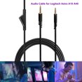 thumbnail image 3 of Cable De Audio Cable de audio para auriculares para juegos con botón de silencio de 2 m para Logitech Astro A10 A40 Ndcxsfigh Para estrenar, 3 of 8