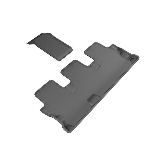 3D MAXpider Custom Fit Kagu Floor Mat (Black) Compatible with Toyota Highlander 2014-2019 - R3