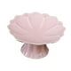 thumbnail image 5 of Plato de cerámica con base en forma de loto, elegante soporte para frutas y verduras, frutero rosa, 5 of 9