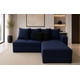 thumbnail image 1 of Sala esquinera Modular El Bazar Store Orlando Azul marino 200x160 cm, 1 of 6