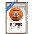 thumbnail image 3 of NBA Los Angeles Clippers - Drip Basketball 21 Wall Poster, 22.375" x 34", Framed, 3 of 3