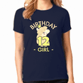 thumbnail image 4 of 12th Birthday Shirt Girls Birthday Shirt Llama 12th Birthday Shirts for Girls Cute Birthday Girl Shirt, 4 of 10