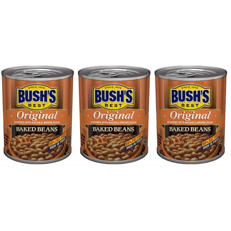 BUSH'S BEST Original Baked Beans, 8.3 oz (3 - Pack) - Walmart.com