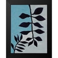 thumbnail image 2 of Delamater, Rob 12x14 Black Modern Framed Museum Art Print Titled - Graphic French Botanical I, 2 of 5