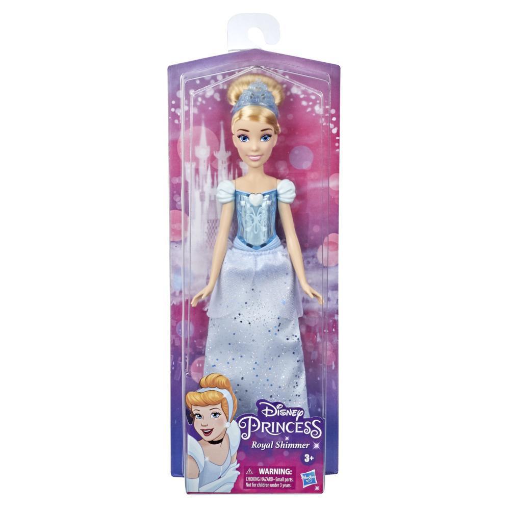 Disney Princess Royal Shimmer Cinderella Doll, Fashion Doll with Skirt and Accessories, Toy for Kids Ages 3 and Up - image 3 of 7