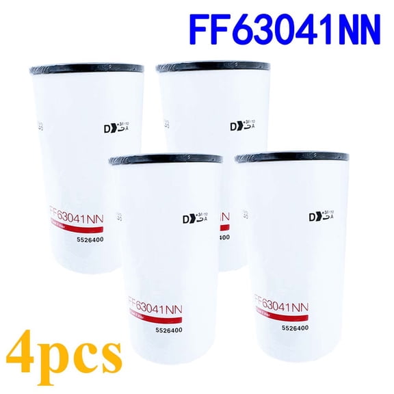4PC New Fuel Filter Fits For Cummins Replace FF63041NN 5526400 US STOCK