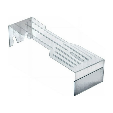 UPC: 0794504367058 | Azar Displays 700894 Plastic Overlay for 4  Hook For Paper Labels (Hooks not included)  50-Pack