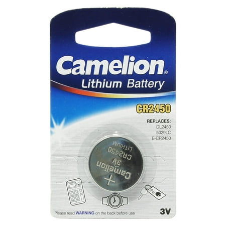 Pile CR2450 3V Lithium Camelion - Ma Carte Électronique