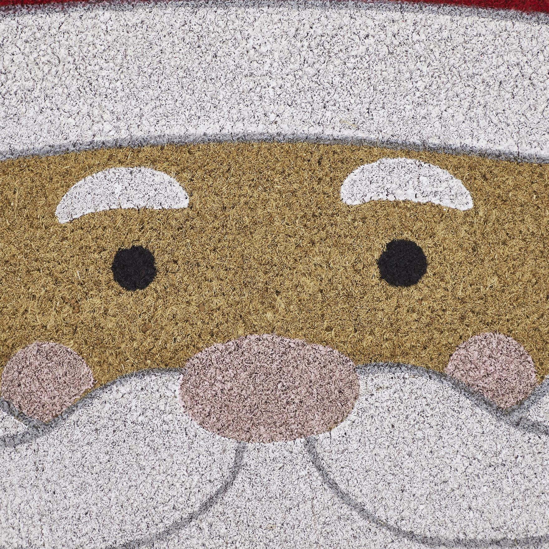 VCNY Home Multi Santa Christmas Outdoor Coir Doormat, 17" x 24