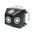 thumbnail image 3 of Wall Mount Uppercut Heavy Bag Square Boxing MMA Training Punching Target Train, 3 of 19
