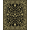 Black, Pattern 2, variant on ODIKA 4'x6' Machine Washable Non-Slip Area Rug, Exquisite Damask Vine Jacquard Artistic High Traffic Rug, Black, 581802