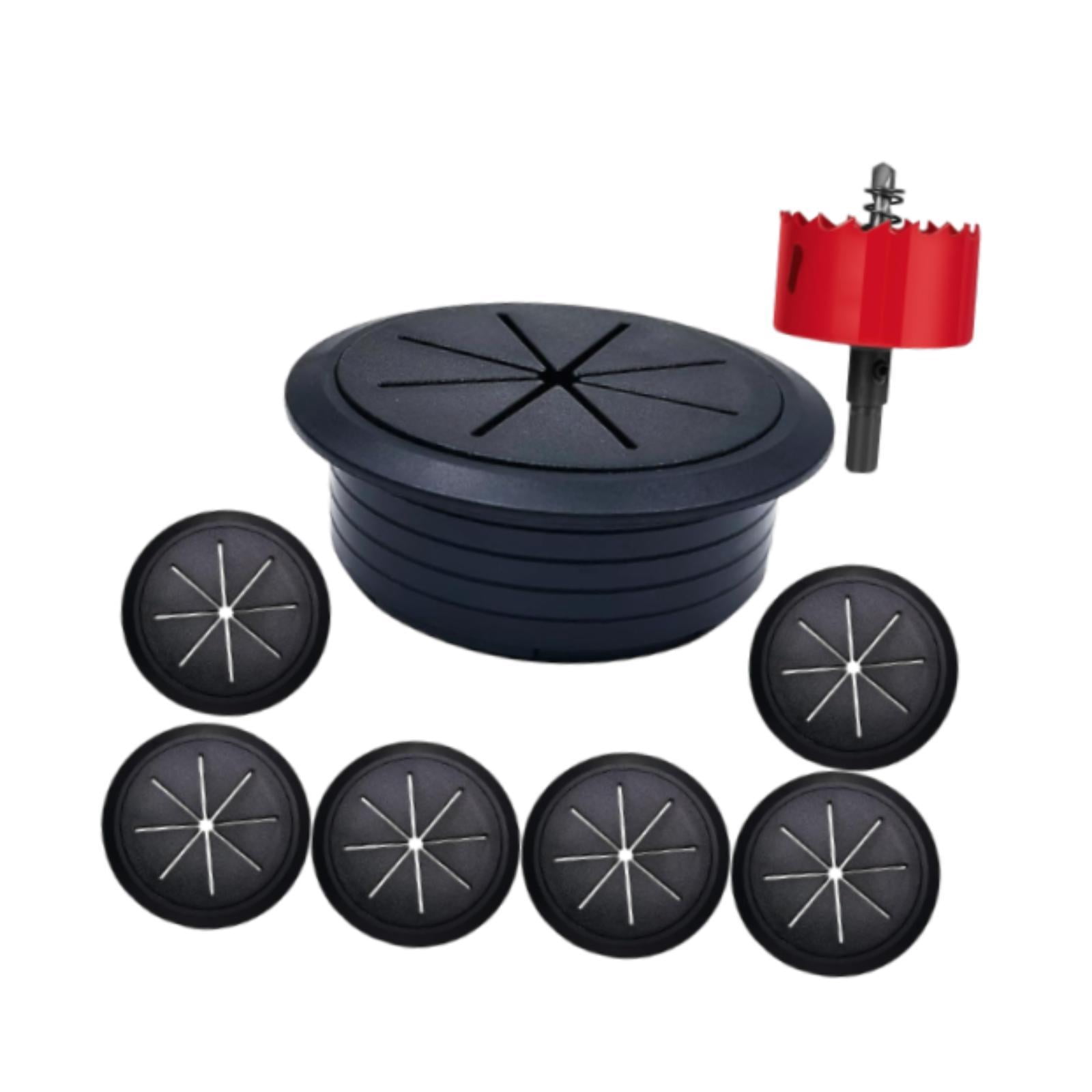 Wzmzjy Cable Management Kit TV Cable Concealer Easy Install for Wall Mounted TVs Wiring Black