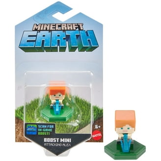 Minecraft Fox Action Figure, 3.25-in, with 1 Build-a-Portal Piece