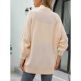 thumbnail image 2 of Charmo Womens Open Front Knit Sweater Oversized Long Sleeve Cardigan Outwear, 2 of 5