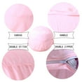 thumbnail image 4 of Sac de Rangement pour Jouets en Peluche pour Enfants, Pochette Douce, Tissu à Rayures, Chaise, 4 of 4