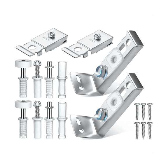 WM25 Bifold Door Hardware Kit, 2 Pack Repair Replacement Parts for Bi-Fold Door Sliding Door