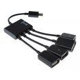 thumbnail image 1 of 4 En 1 Macho De Usb Micro Hembra Tres Cable Adaptador Otg De, 1 of 8