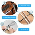 thumbnail image 3 of pitrice 200x Black Food Grade Nose Wire For Bag Sealing Retain Freshness Moisture-proof In Wire Twisting, 3 of 6