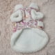 thumbnail image 5 of Ropa para perros espesar ropa mascota linda traje tang chino año nuevo estilo invierno calidez disfraces traje traje pomeranian maltés l fan flor rosa Noticed PT000713-07, 5 of 7