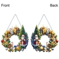 thumbnail image 3 of Kit Arte Diamante 5D DIY Puntos Navidad Forma Especial Muñeco Nieve para Ventanas Jardín, 3 of 9
