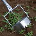 thumbnail image 2 of ZHOSXRC Bulb Planter Sod Remover Multipurpose,Mulch Film Hole Puncher -Adjustable Bulb Planter&Sod Remover Tool with Retractable Handle for Greenhouse Planting, Lawn Care and Garden Work, 2 of 7