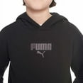 thumbnail image 3 of PUMA Boys' Youth French Terry Hoodie | Blue, S-7/8, 3 of 5