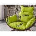 thumbnail image 3 of SK CHUMRA Outdoor/Indoor Cushion Hanging Swing Egg Chair Mats Pads NonSlip Soft Washable Cushion with Headrest & Armrest, 3 of 7