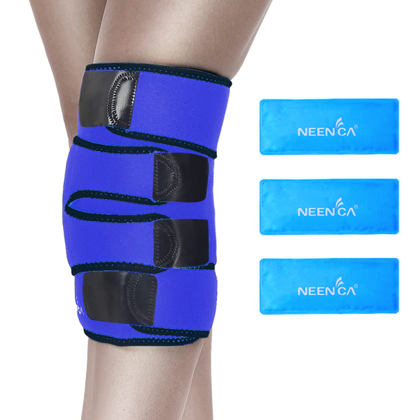 Ice, Heat Pad, Ice Pads Therapy for Knees, Knee Ice Pack Wrap, Medical