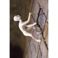 thumbnail image 2 of Unique Climbing Man Wall Art in White, 2 of 5