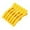 Yellow, variant on Salon Hair Styling Clips 6-Pack Strong Hold Barrettes for Women and Girls