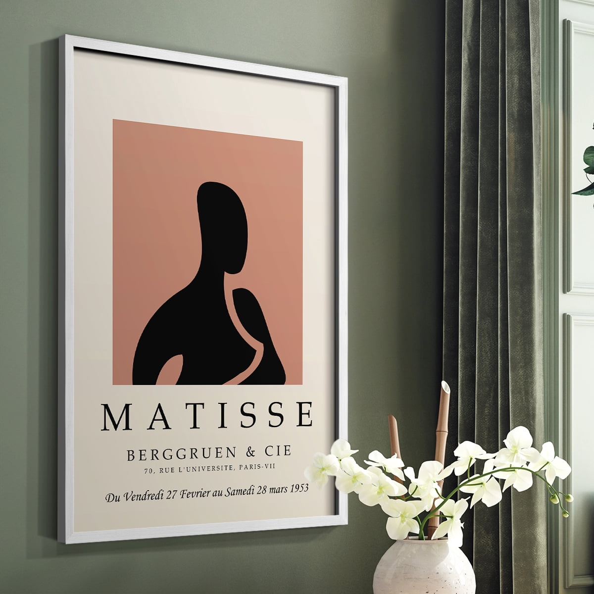 Matisse XLIII Framed Print - Solid Wood