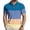 BlueF0519&25, variant on Garbnen Men’s Polo Shirts Short Sleeve Striped Color Block Collared Men's Henley Shirts Lightweight Breathable Casual Summer Beach Vacation Funny Golf Shirts for Men Gray XL