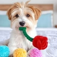 thumbnail image 6 of KOYPTL Valentine Rose Tough Dog Toys,Chewers Toys for Large Medium Small Dogs Teeth-cleaning,Durable Cotton Stuffed Chew Toy Gift for Play & Soothing Birthday Party Holiday Easter Supplies Presents, 6 of 8