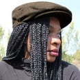 thumbnail image 6 of Troubadour Tweed Wool Blend Ivy Cap - S - Brown, 6 of 6