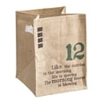 thumbnail image 2 of KOYPTL Foldable Storage Bag for Toys Open-Top Canvas Storage Bag with Reinforced Handles Natural Basket Organizer&Container for Book Towels Laundry, 2 of 6