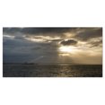 thumbnail image 2 of Beautiful Cloudy Sunset at Australia Beach - Large Seashore Canvas Print, 2 of 3