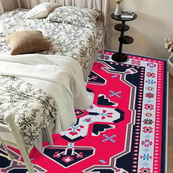 6.5'x10' carpet mat carpet small area rug for dining room bohemian area rug funky area rug