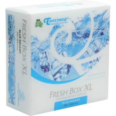 Treefrog Xtreme Fresh Box XL Air Freshener Scent Extra Large 400g - Blue Squash
