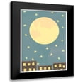 thumbnail image 1 of Artographie Studio 11x14 Black Modern Framed Museum Art Print Titled - Starry Evening, 1 of 5
